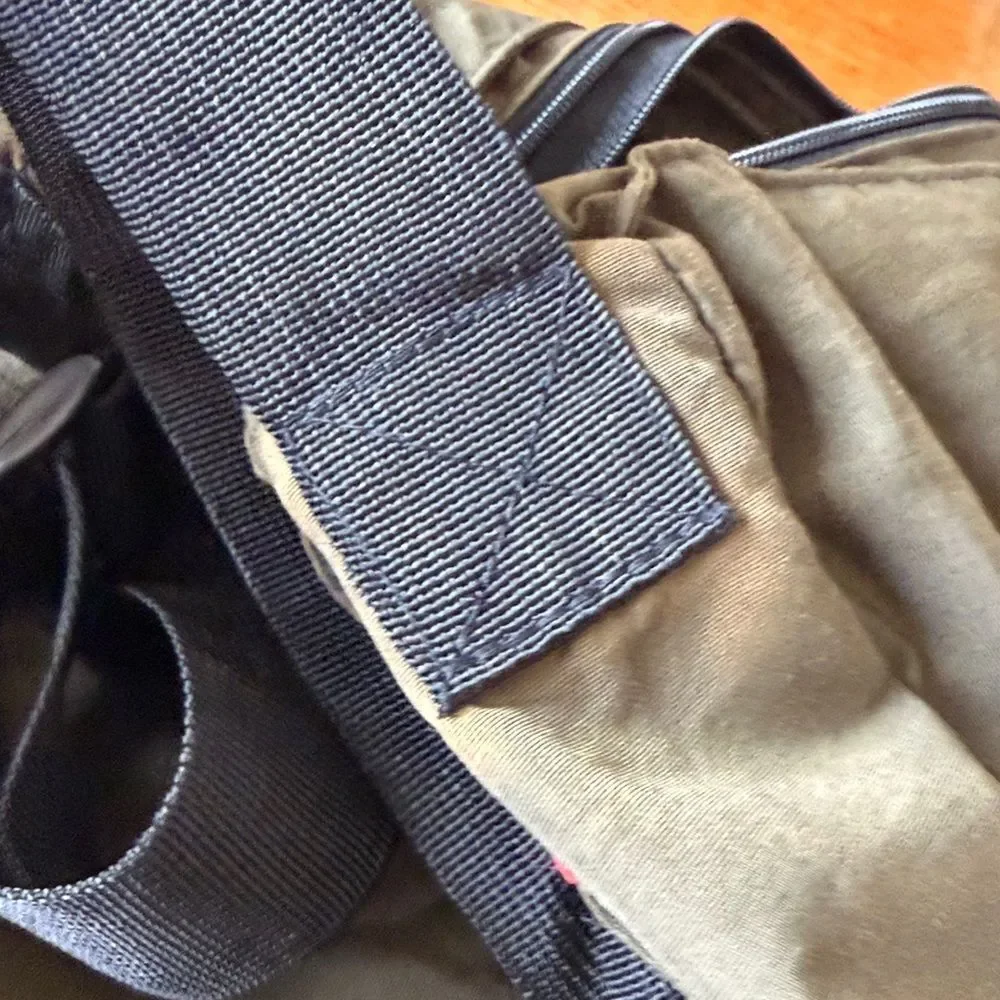 Hugo Boss nylon messenger bag